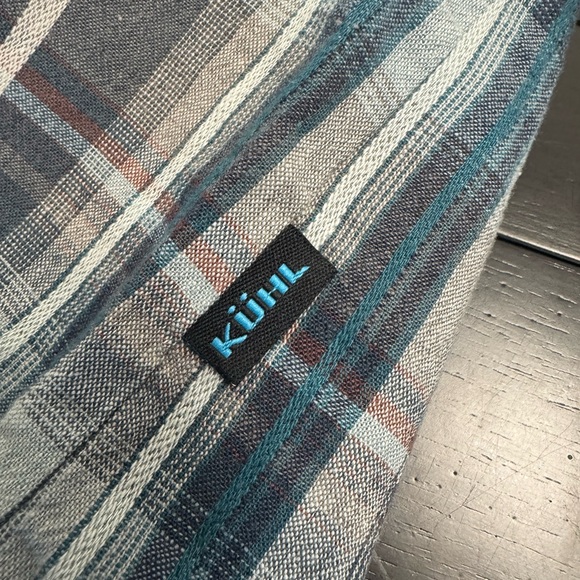 KÜHL Scorpio plaid short sleeve shirt Style 7277 - Picture 2 of 6